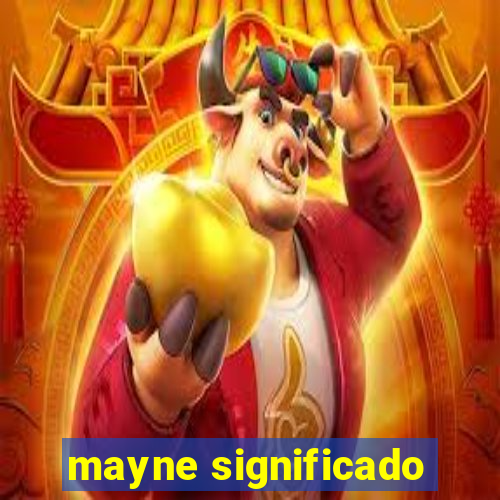 mayne significado